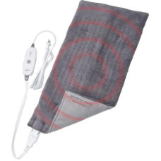 Массажный и согревающий коврик для спины Massaging weighted heating pad в чехле Gray